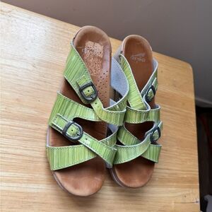 Dansko Margot Striped Shoe EU 40 (9.5-10)